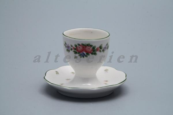 Eierbecher mit Schalenablage H 6,5 cm