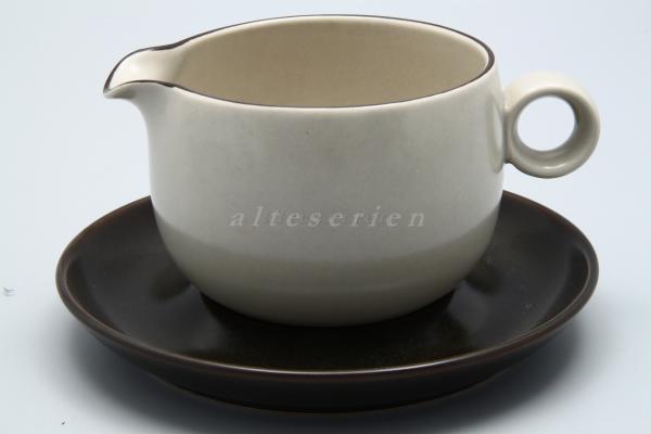 2-teilige Sauciere mit Teller