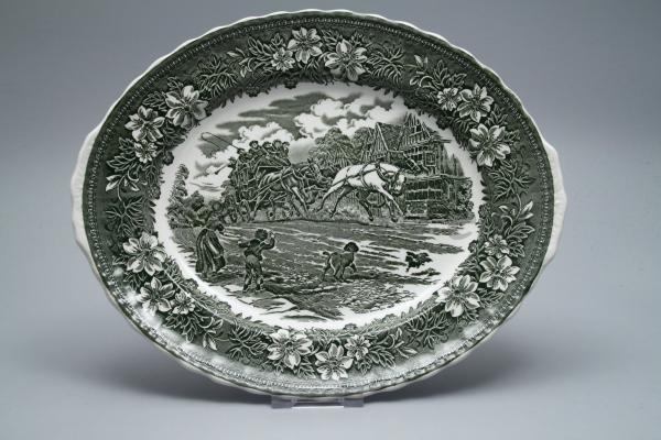 mittelgroße Fleischplatte