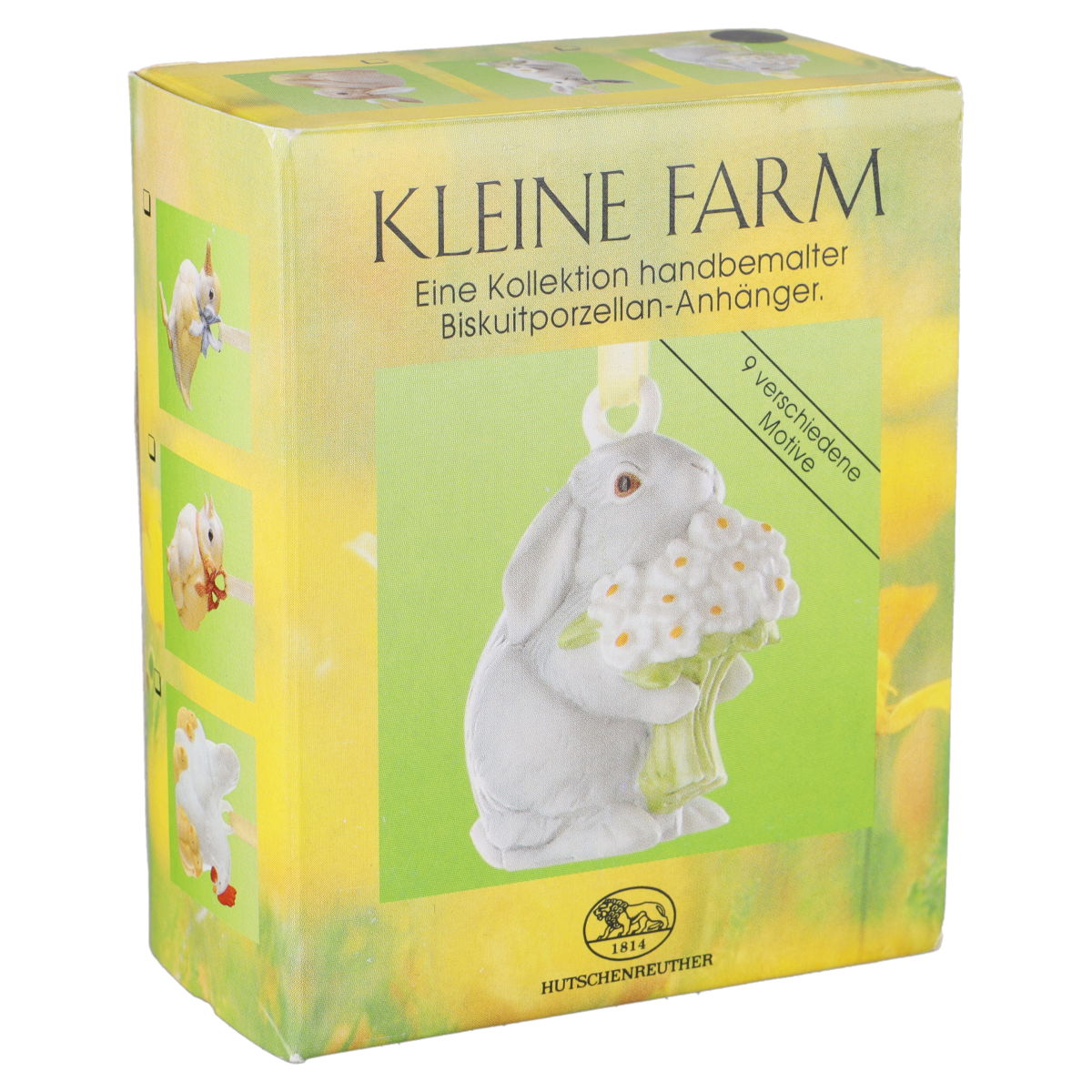 Anhänger Hase m.Blumen