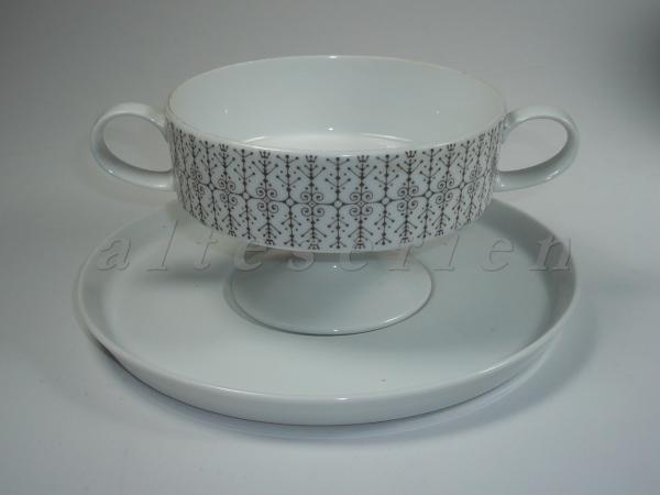 Suppentasse mit Untere