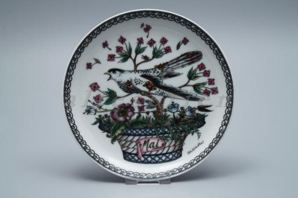 Wandteller 05 Mai Kuckuck