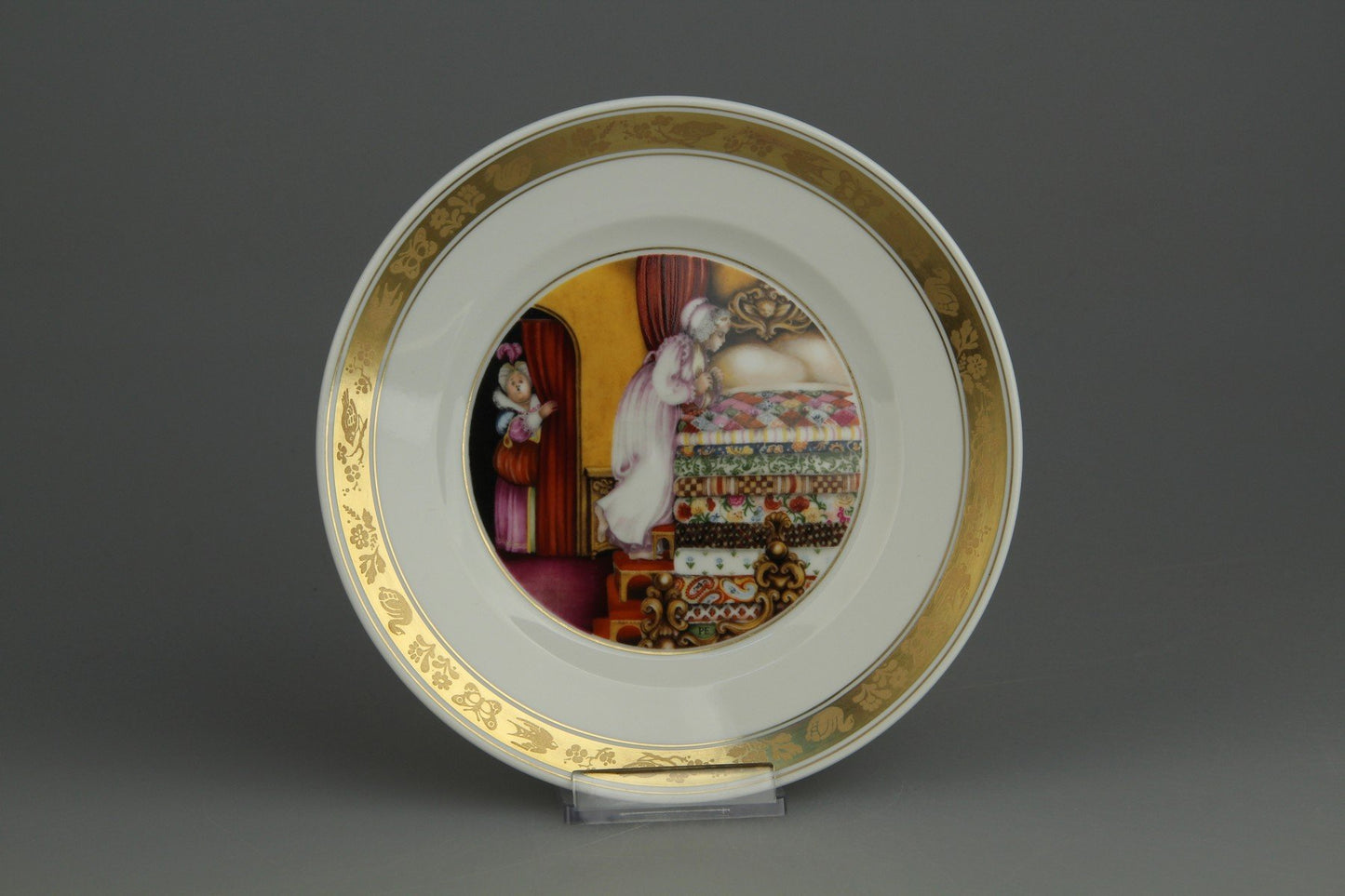 Wandteller The Princess an the Pea