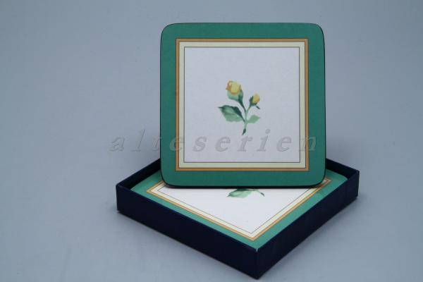 4 Untersetzer für Gläser 10,5x10,5 cm