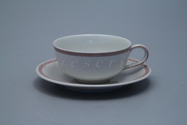 Teetasse mit Untere
