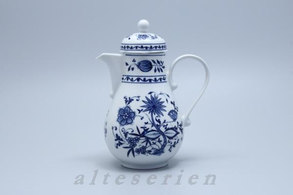 Kaffeekanne, ohne Dekor am Henkel und Deckelknauf