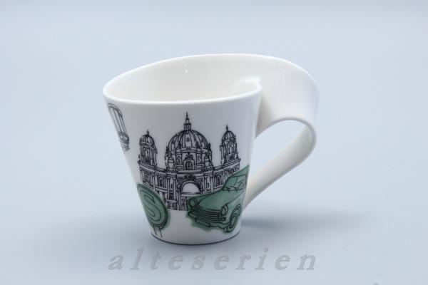 Kaffeebecher H 9,5 cm (Dekor: Berlin)