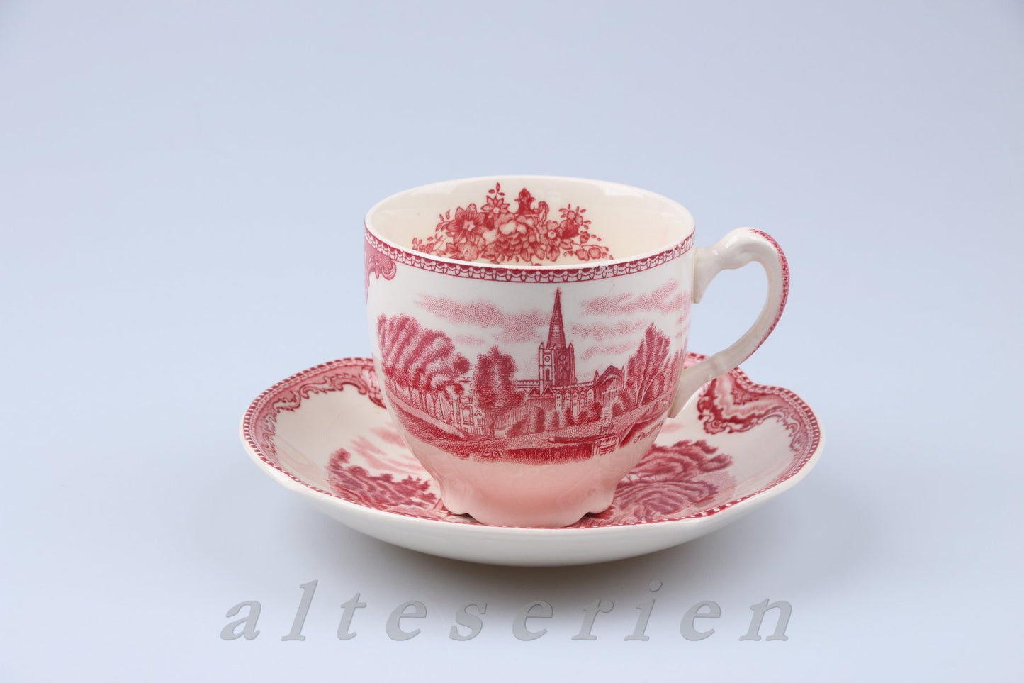 Kaffeetasse mit Untere mit Innendekor