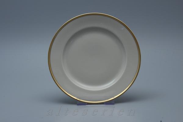 Kuchenteller mit breiter Fahne (breiter Tellerrand)