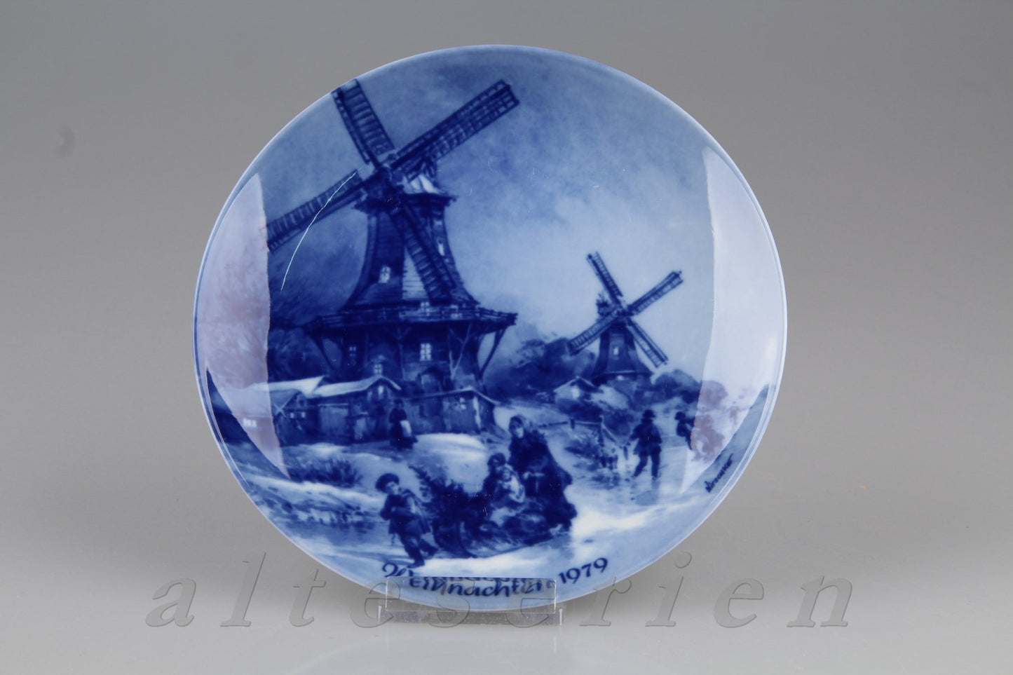 Weihnachtsabend in Greetsiel 1979