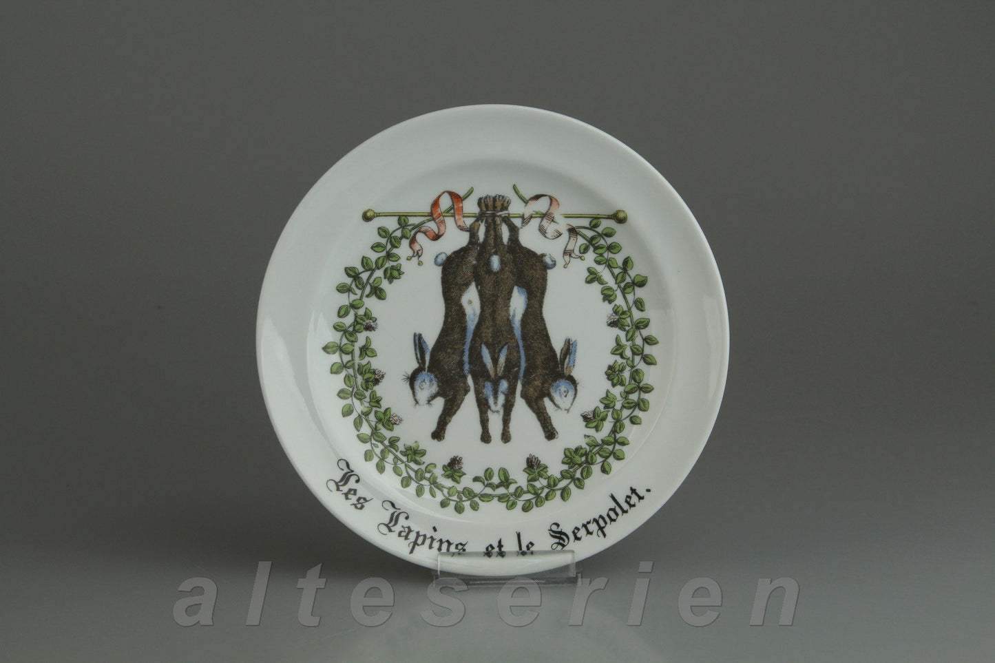 Kuchenteller Les Lapins et le Serpolet