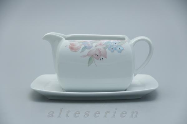 2-teilige Sauciere mit Teller