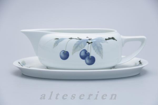 2-teilige Sauciere mit Teller