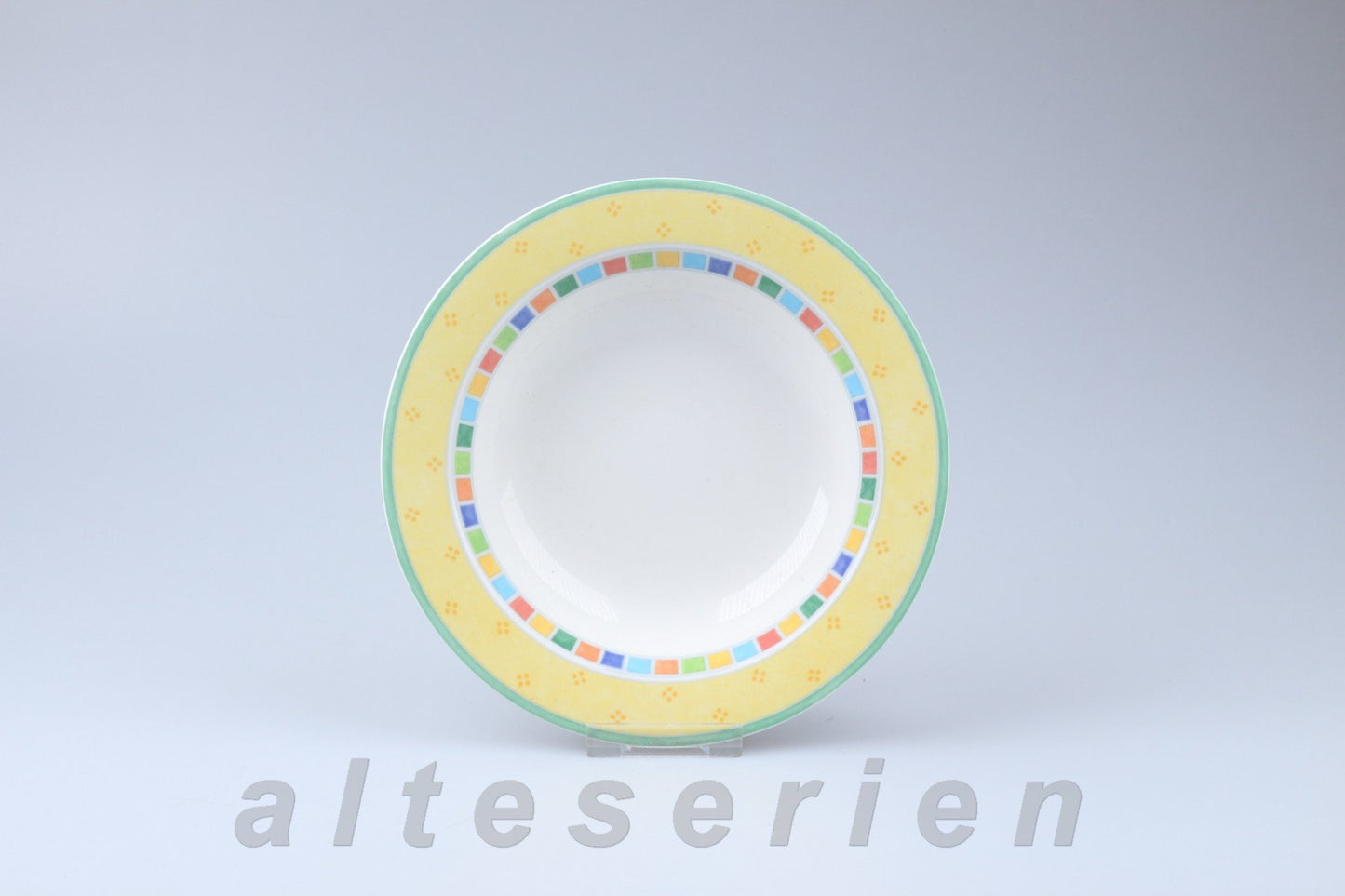 Salatteller mit Fahne