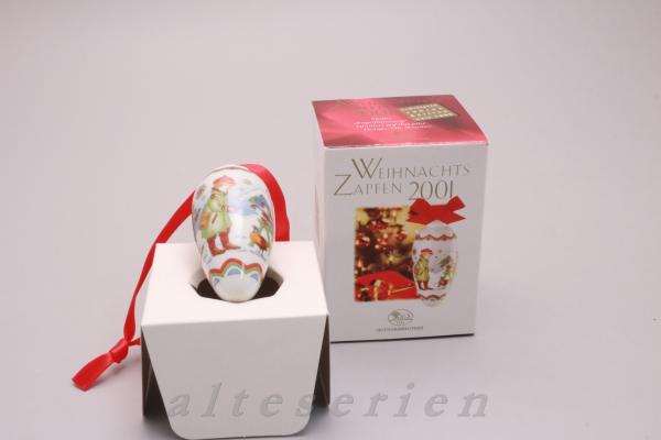 Weihnachtszapfen 2001 - Vogelfütterung