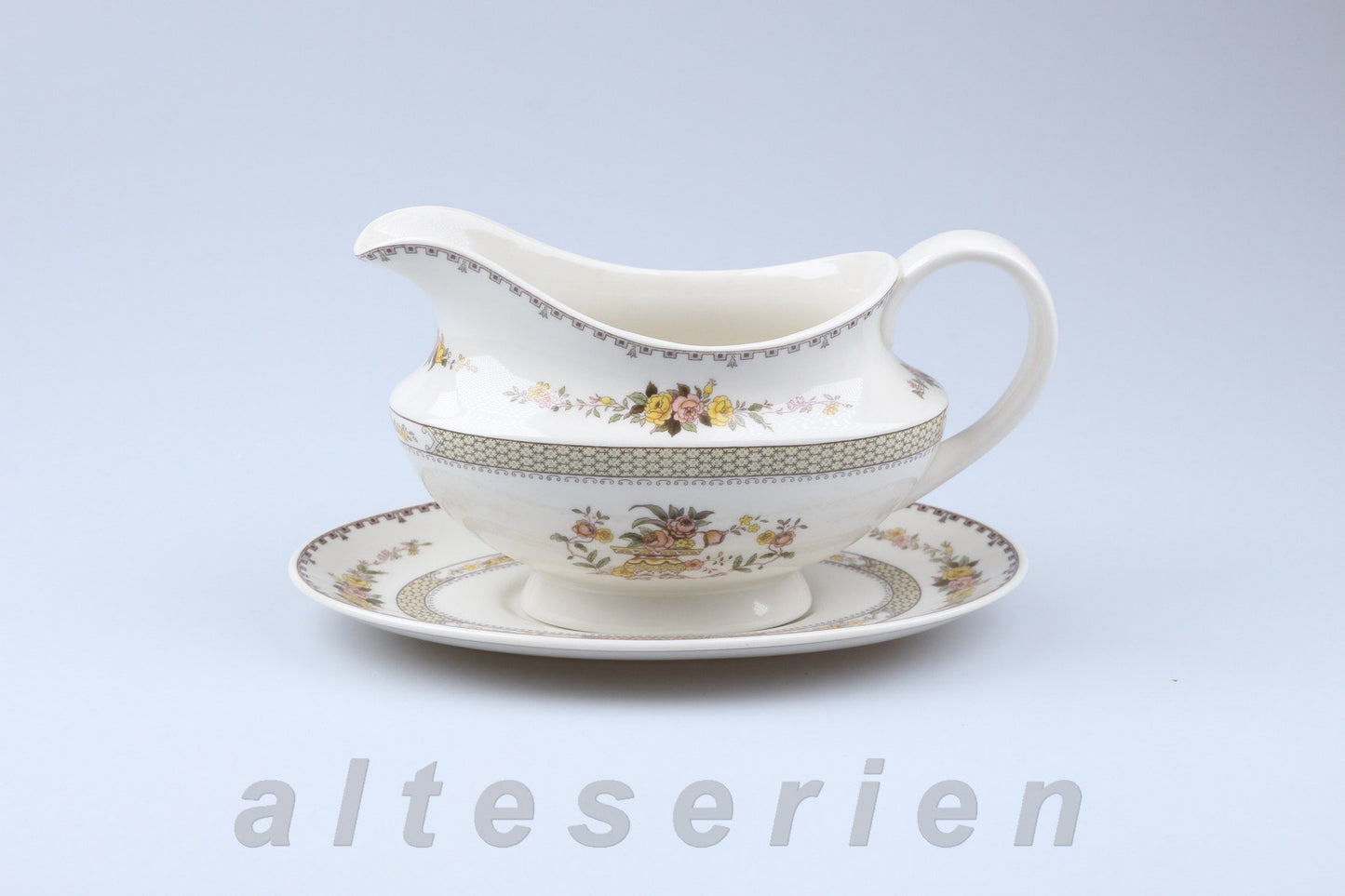 Sauciere mit Teller 2-tlg