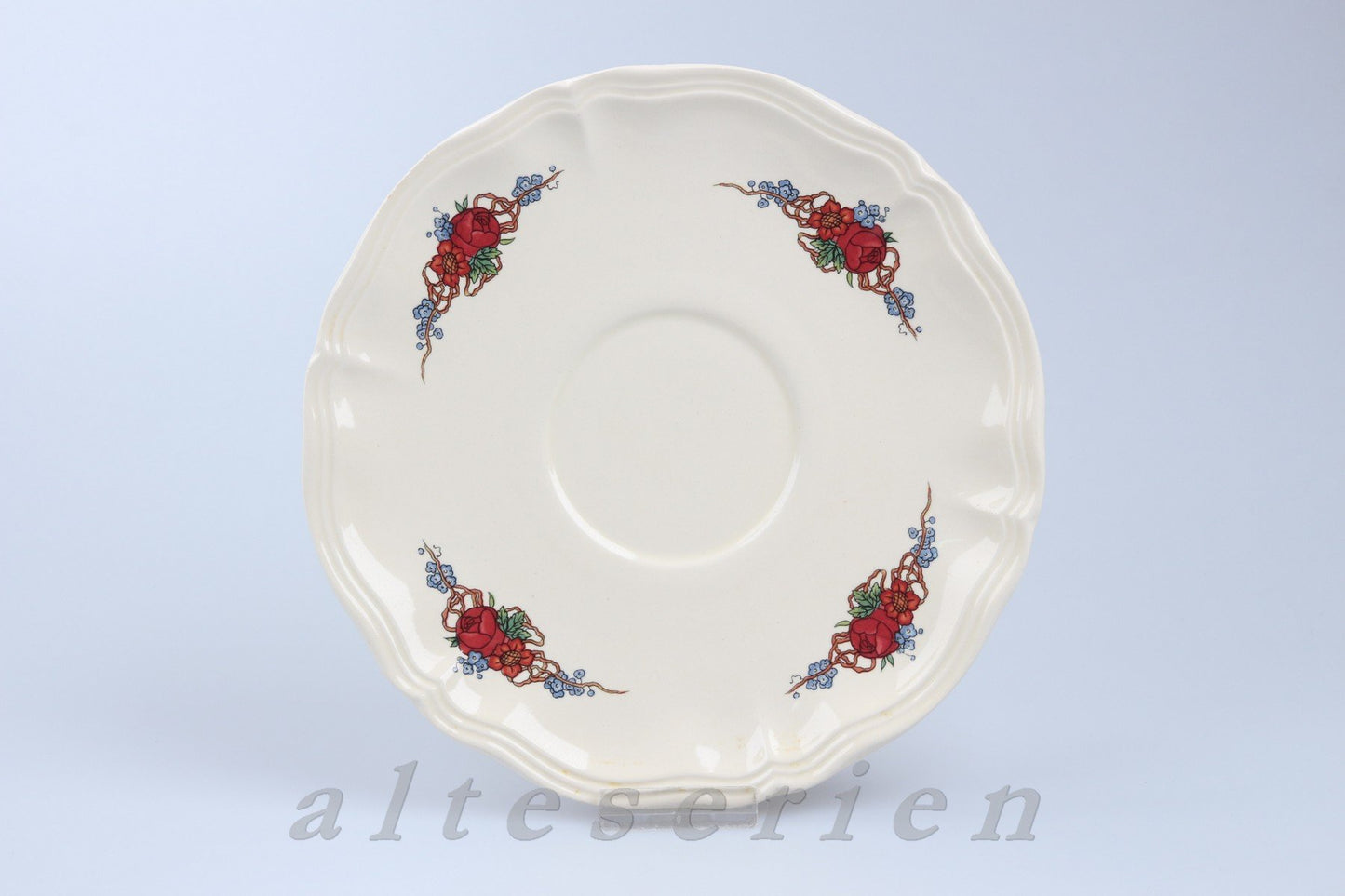 Untertasse für Suppe Teildekor