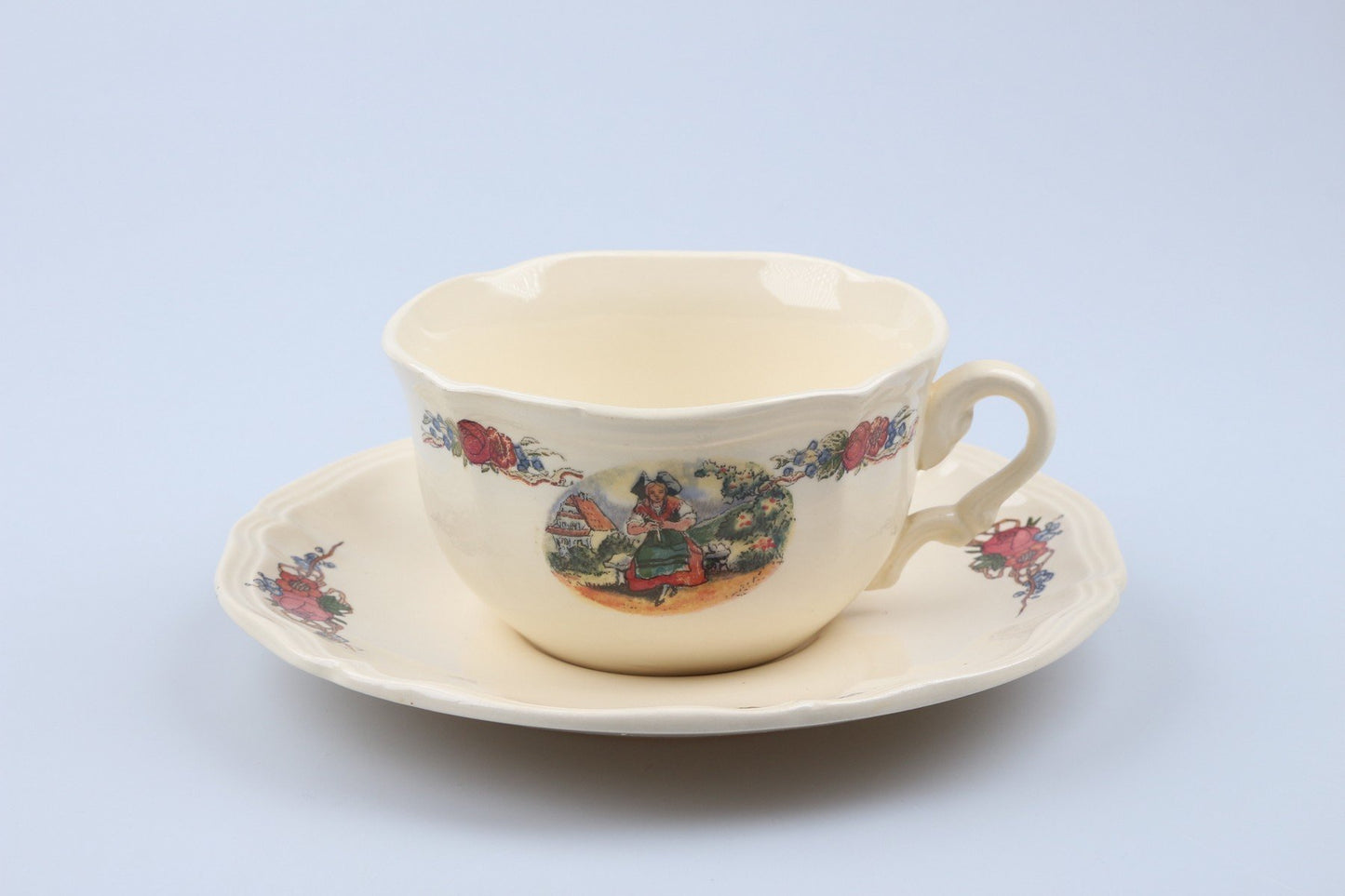 Frühstückstasse mit Untere Stricken