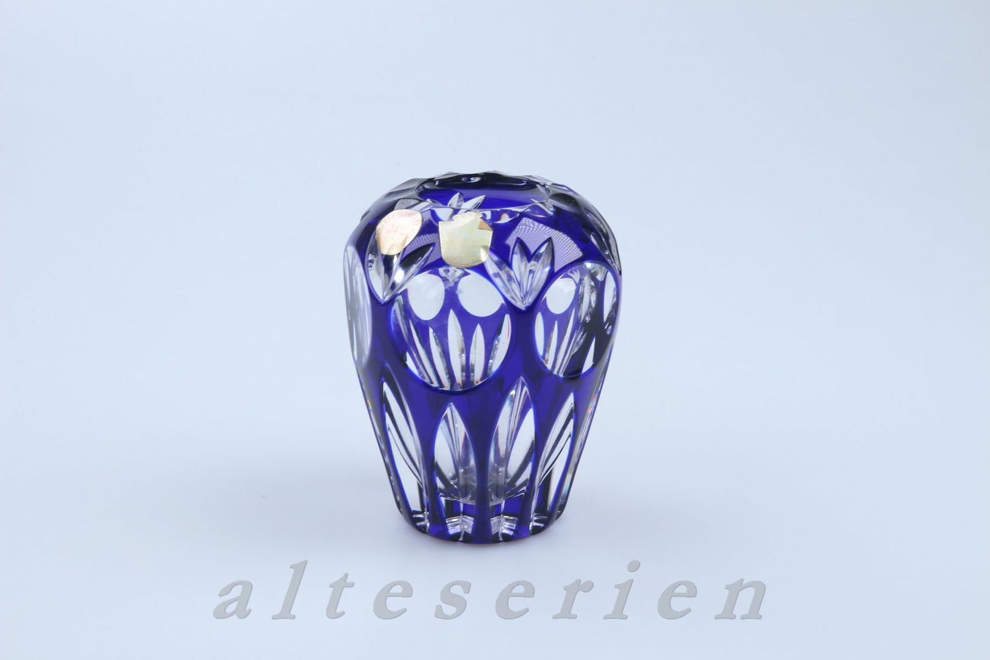 Vase klein Kobaltblau