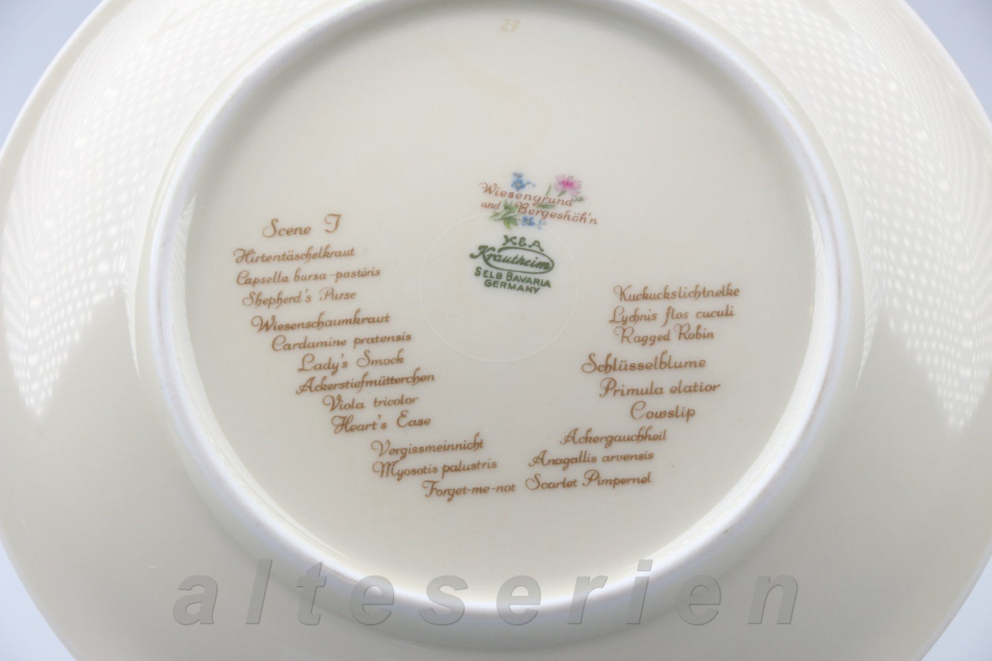 Kuchenteller klein - Scene I