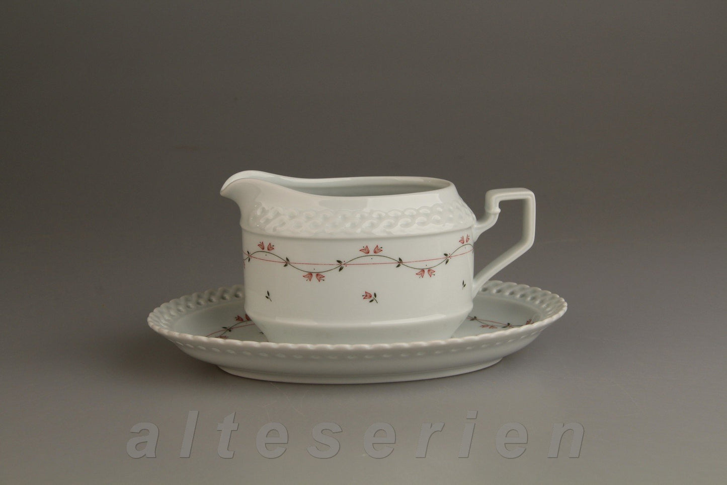 Sauciere mit Teller 2-tlg