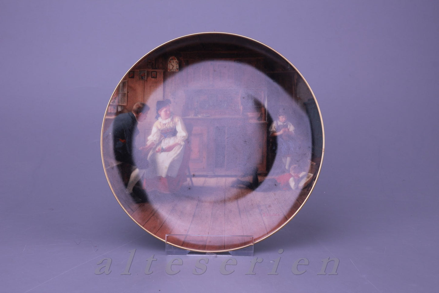 Wandteller Die Liebeserklärung