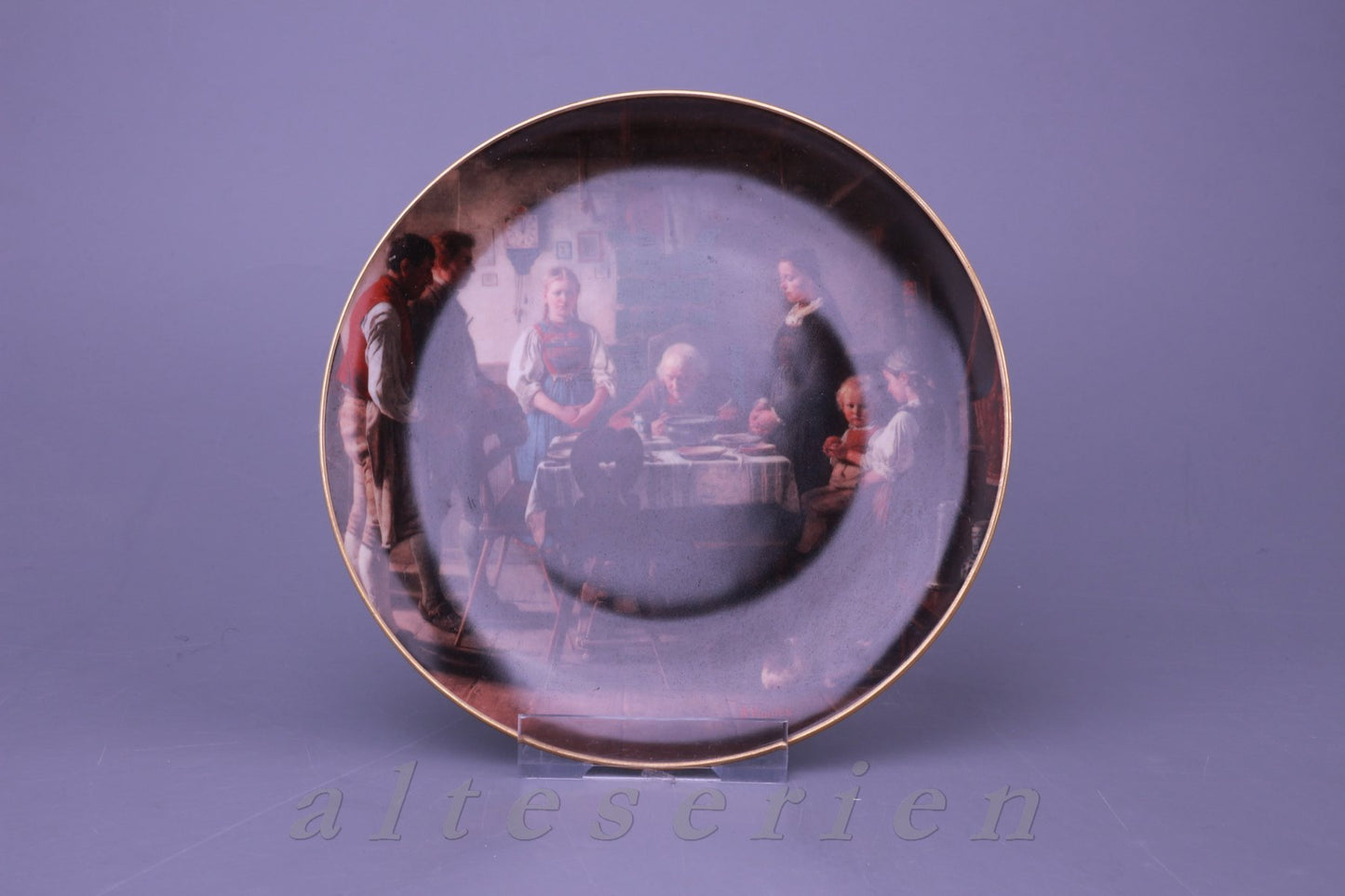 Wandteller Das Dankgebet