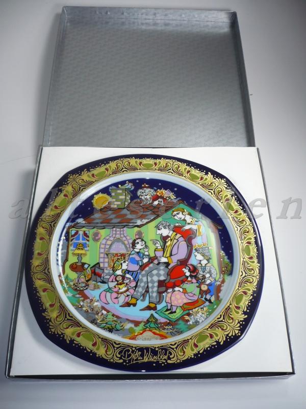 Weihnachtsteller 1992 - Morgen, Kinder, wird's was geben