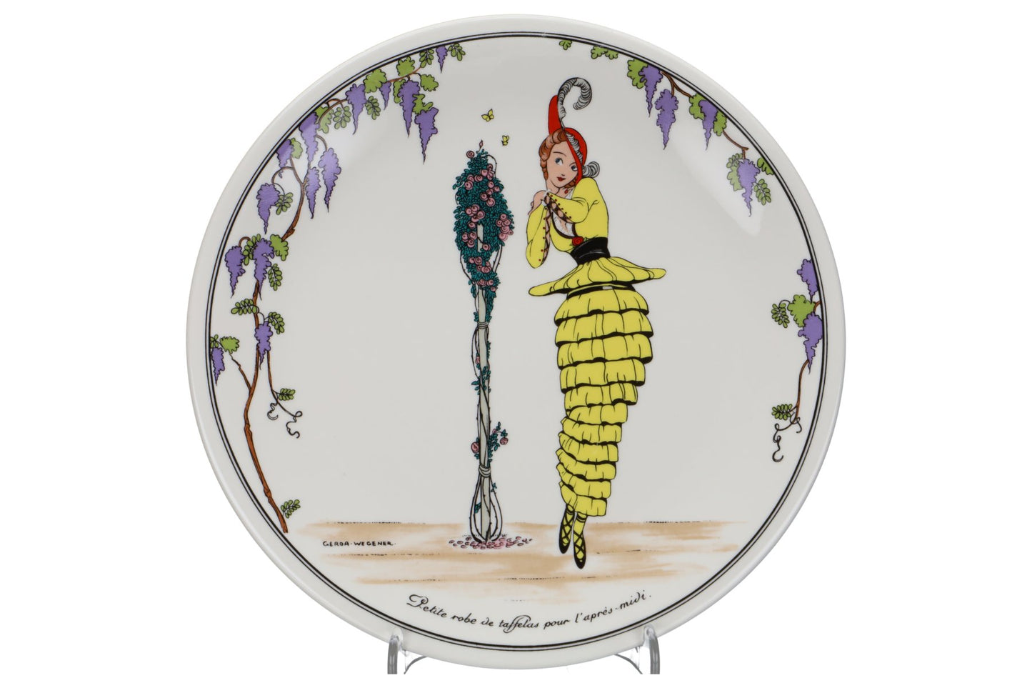 Kuchenteller Nr. 1 - Petite robe de taffetas pour l'après-midi