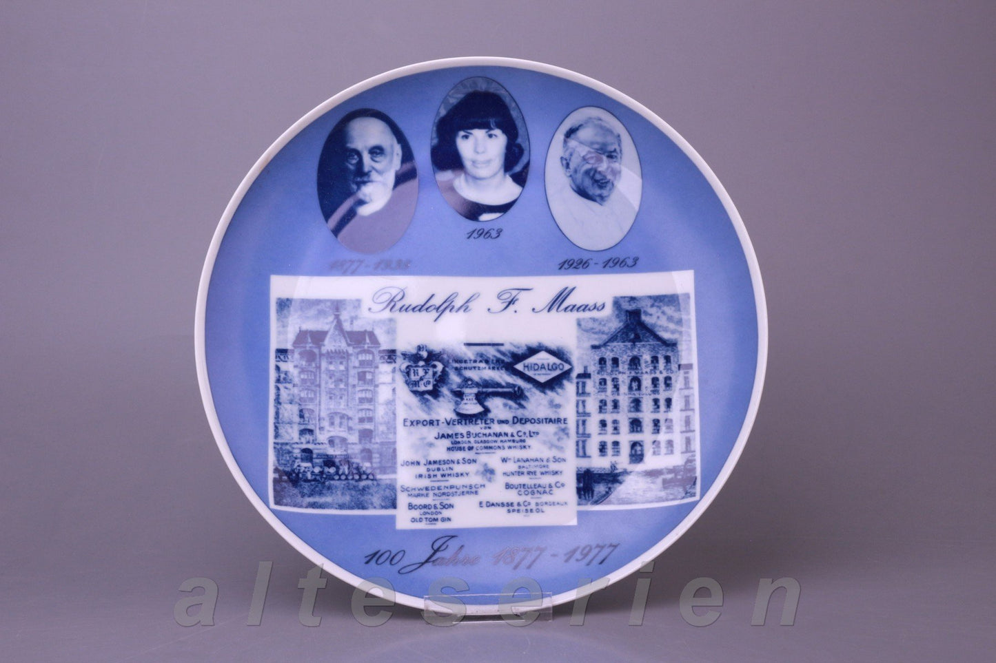 Sammelteller Rudolph Maas 100 Jahre