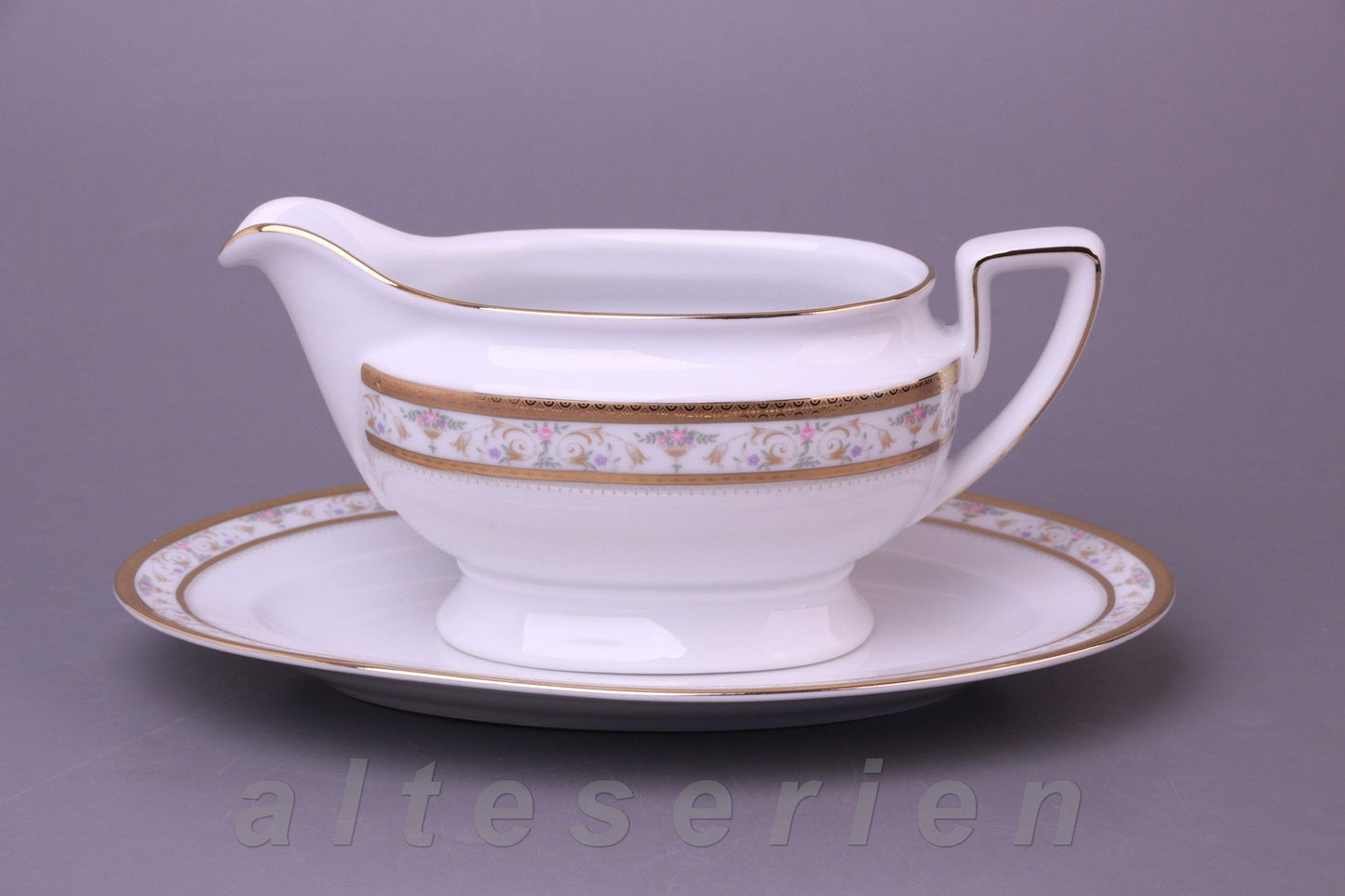 Sauciere mit Teller 2-tlg