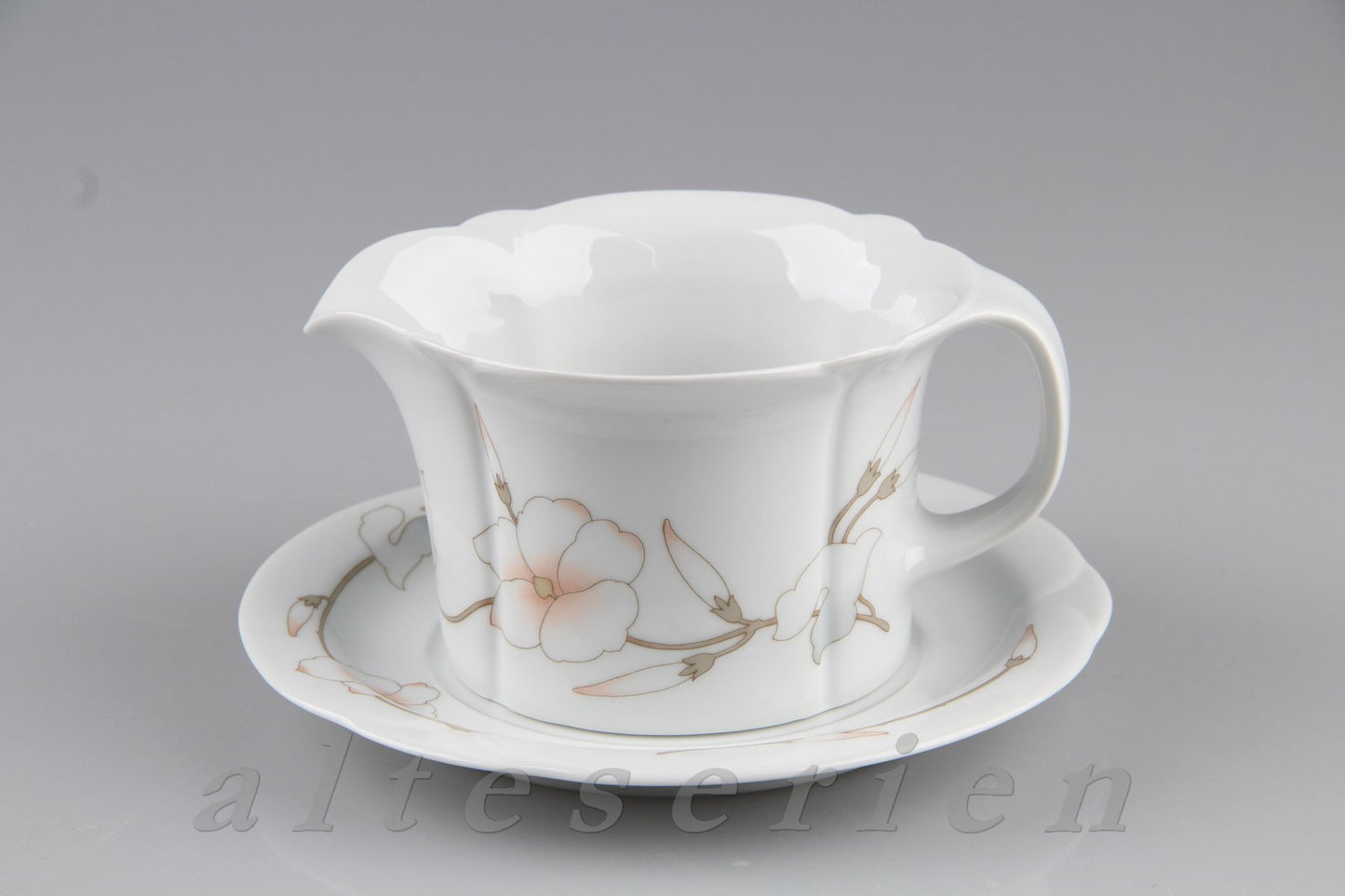 Sauciere mit Teller 2-tlg