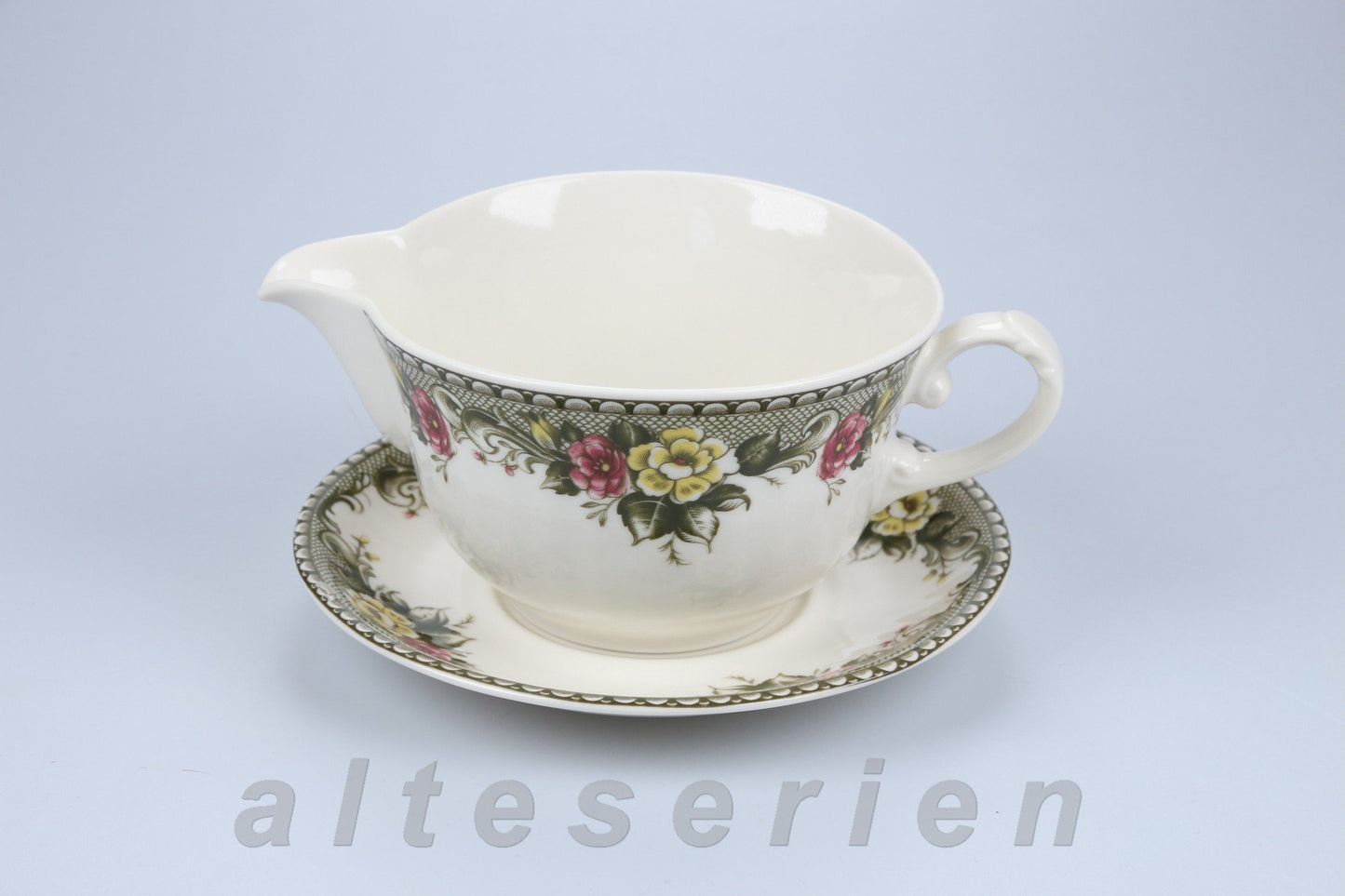 Sauciere mit Teller 2-tlg