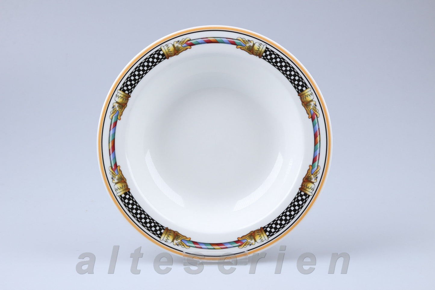 Salatteller mit Fahne