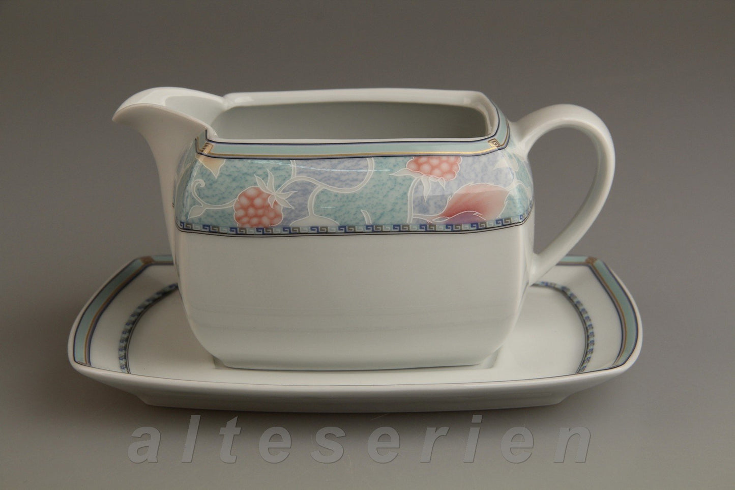 Sauciere mit Teller 2-tlg