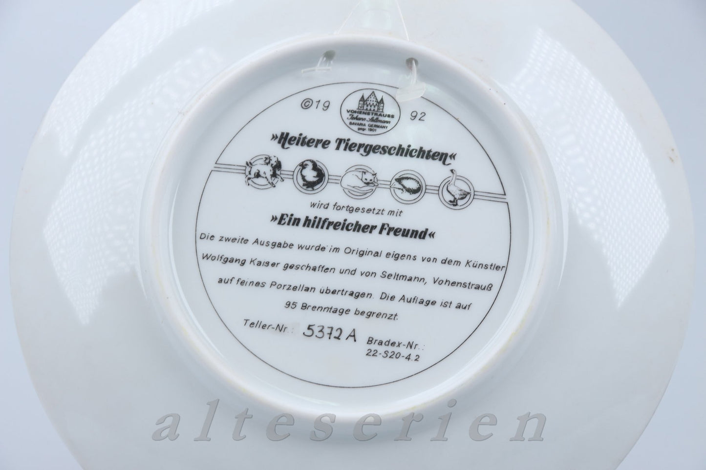 Sammelteller Ein hilfreicher Freund OVP