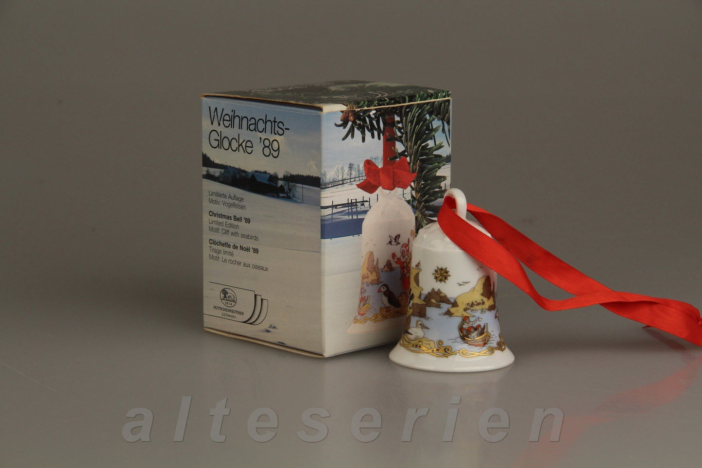 Weihnachtsglocke Motiv: Vogelfelsen von 1989