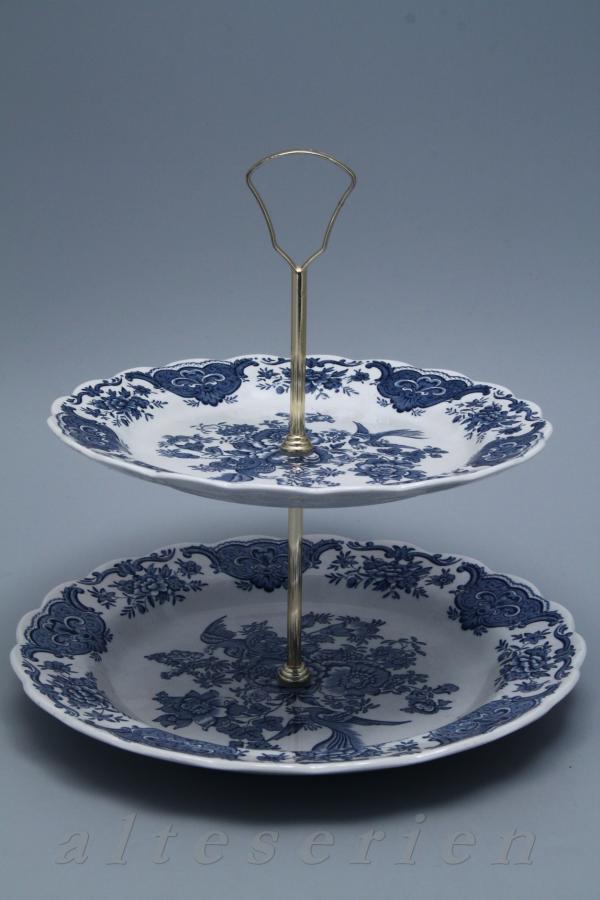 Etagere 2-stufig H 24 cm