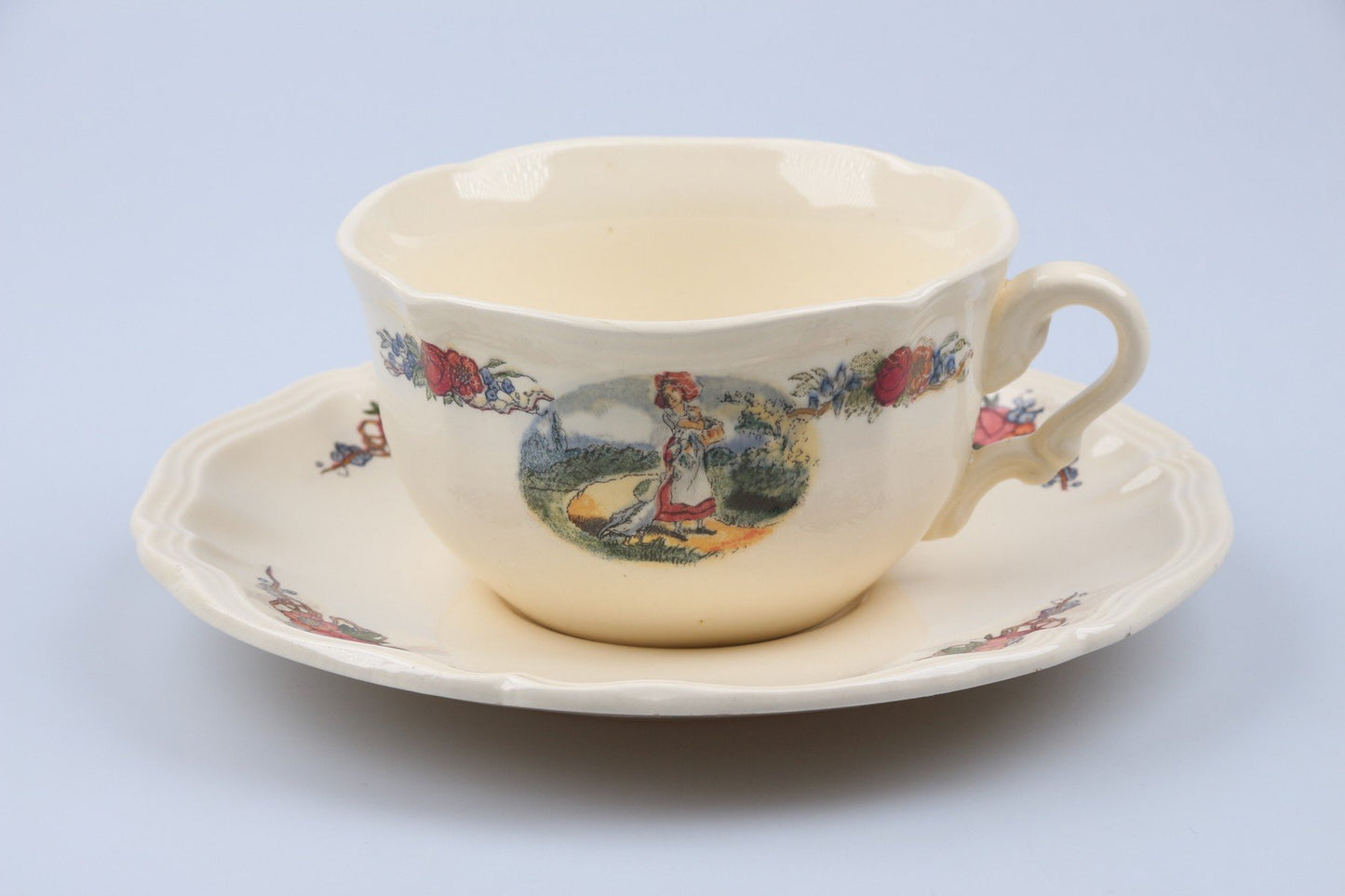 Frühstückstasse mit Untere Gänsemagd