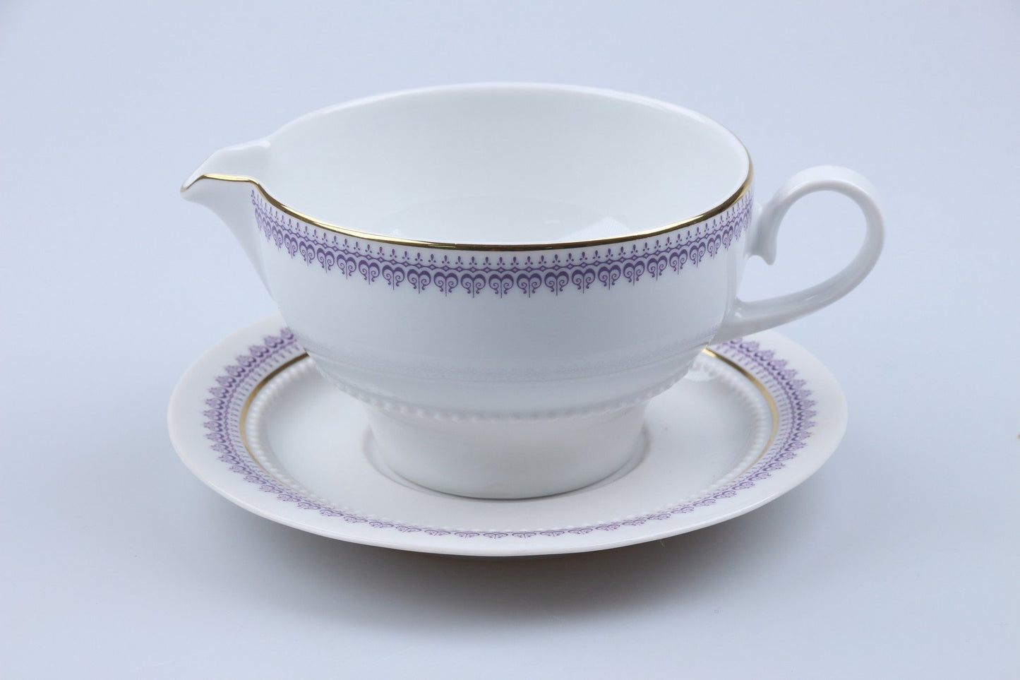 Sauciere mit Teller 2-tlg