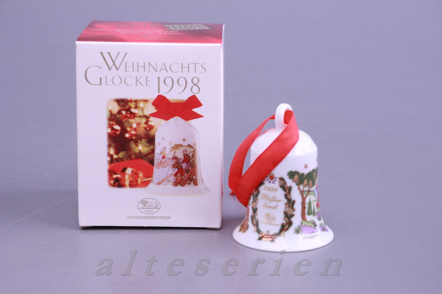 Weihnachtsglocke Motiv: Flößerlandschaft von 1998