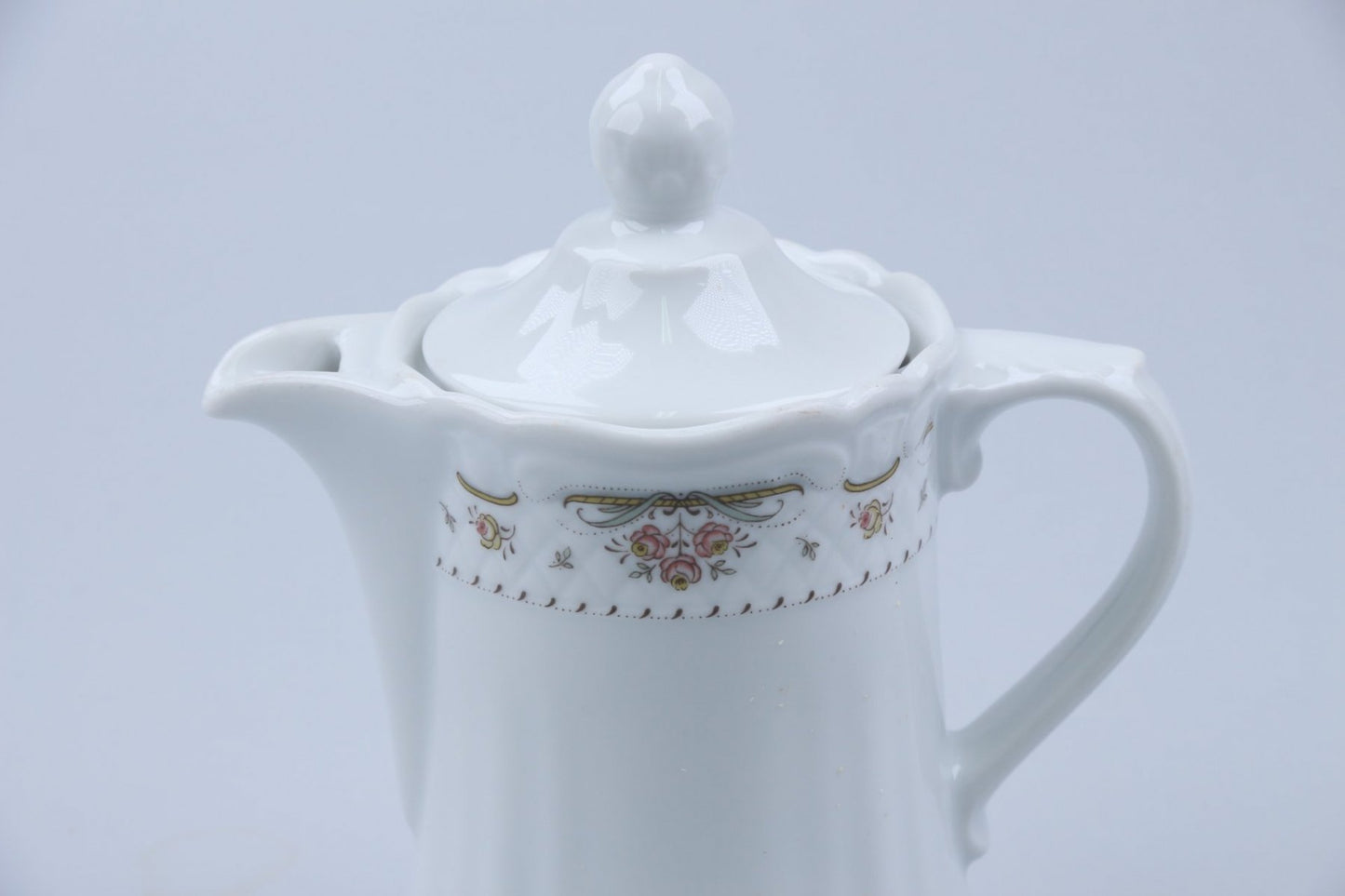 Kaffeekanne klein Rosenkante