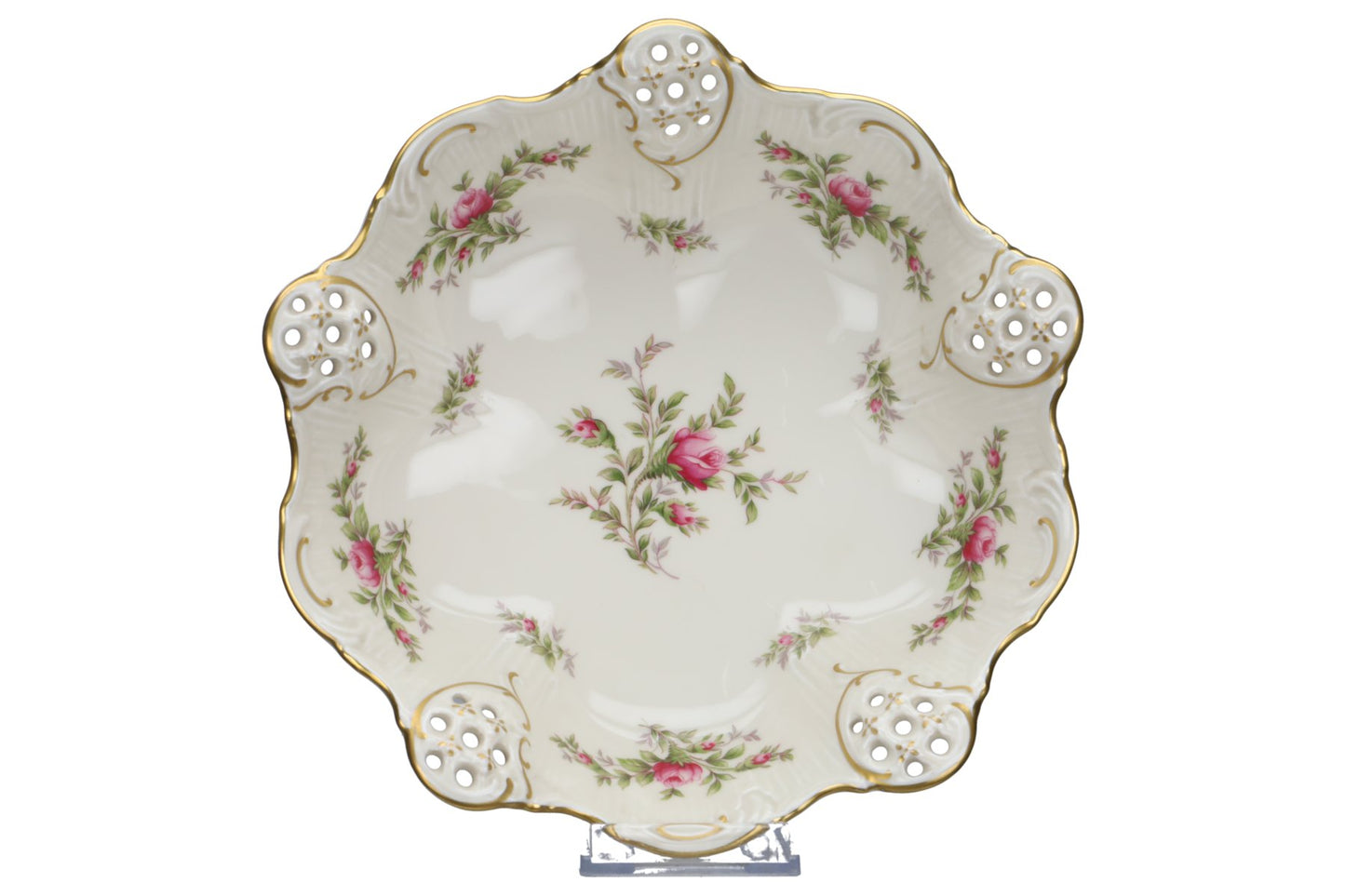 Gebäckschale mit Durchbruch groß D 23 cm