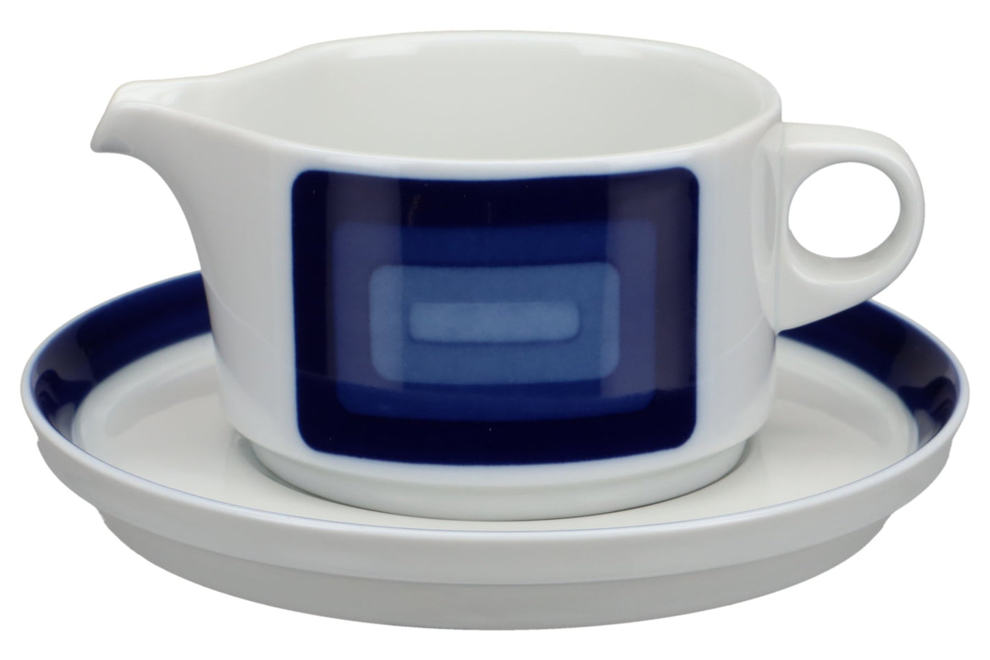 Sauciere mit Teller 2-tlg