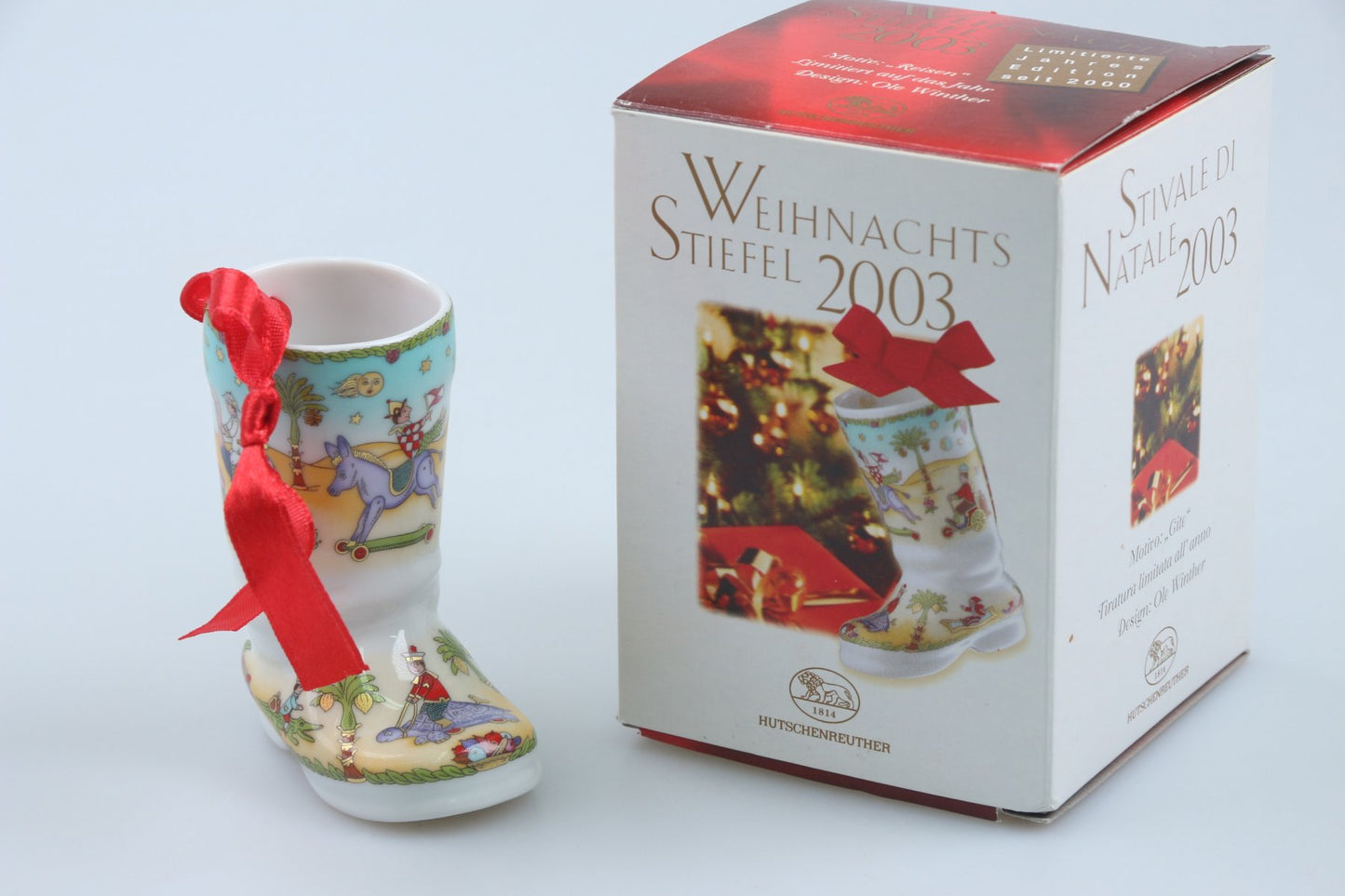 Weihnachtsstiefel 2003 - Reisen - limitierte Jahresedition