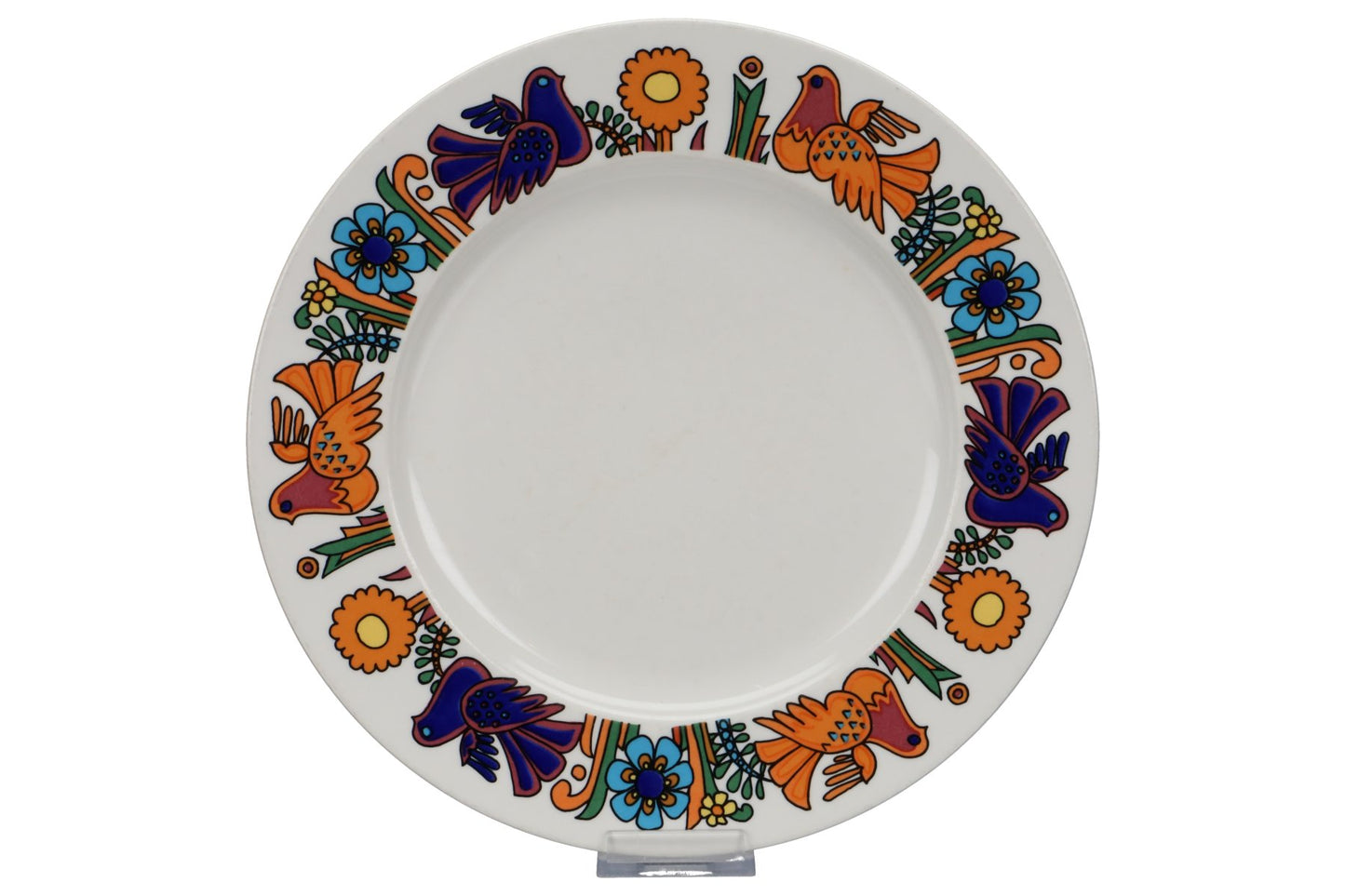 Kuchenteller mit Fahne