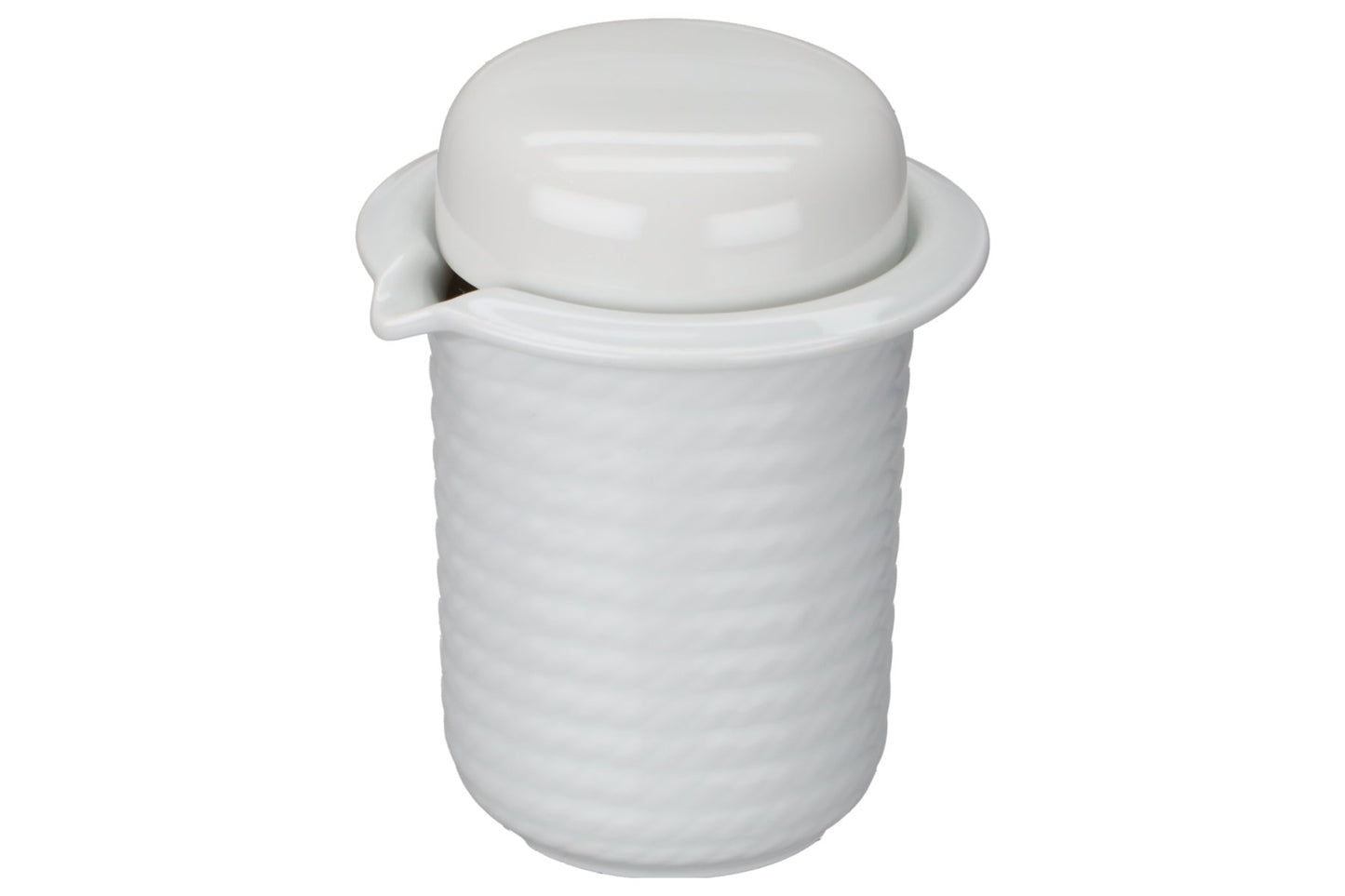 Milchkännchen mit Deckel 2tlg