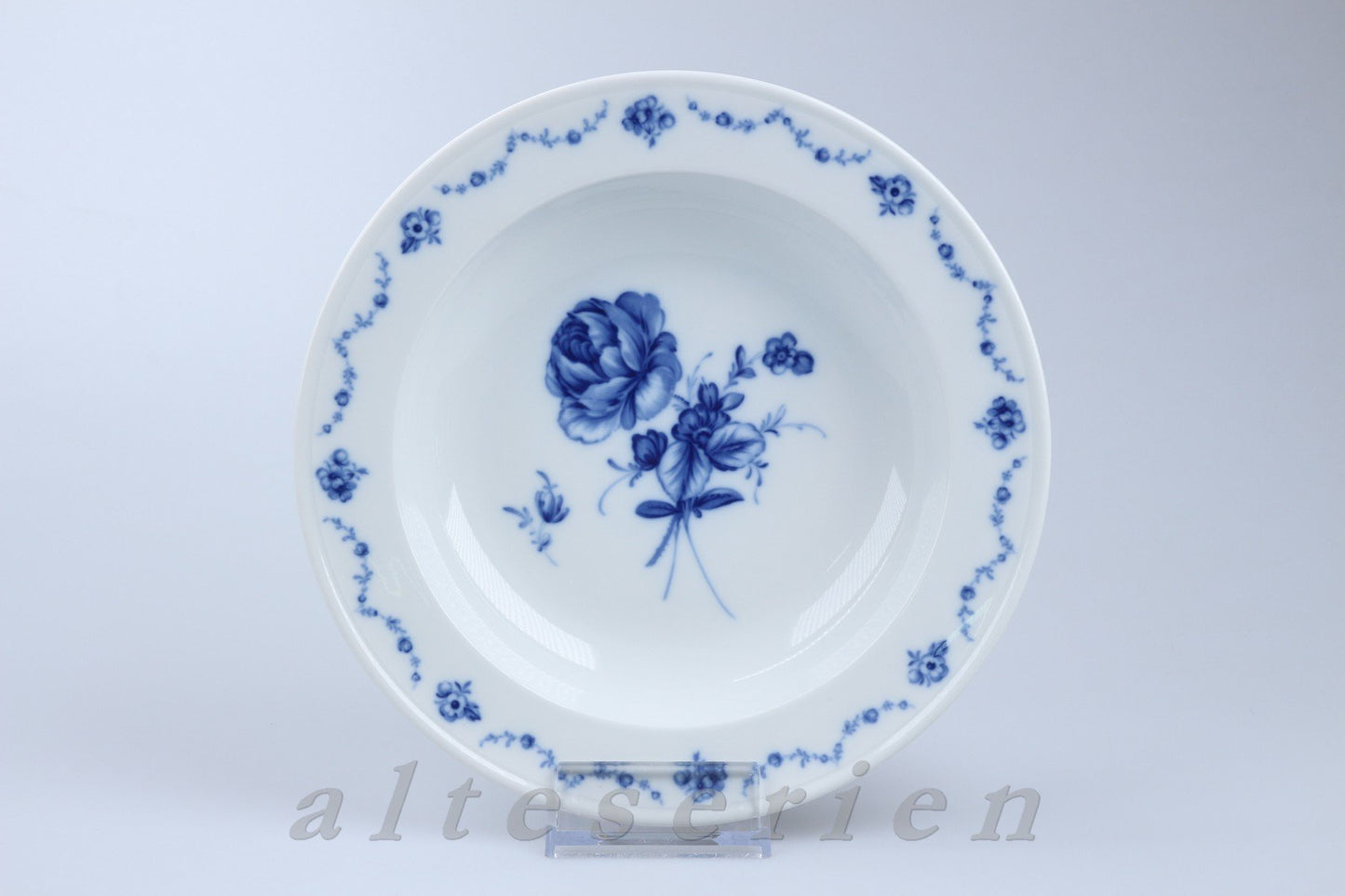 Salatteller mit Fahne / Suppenteller klein