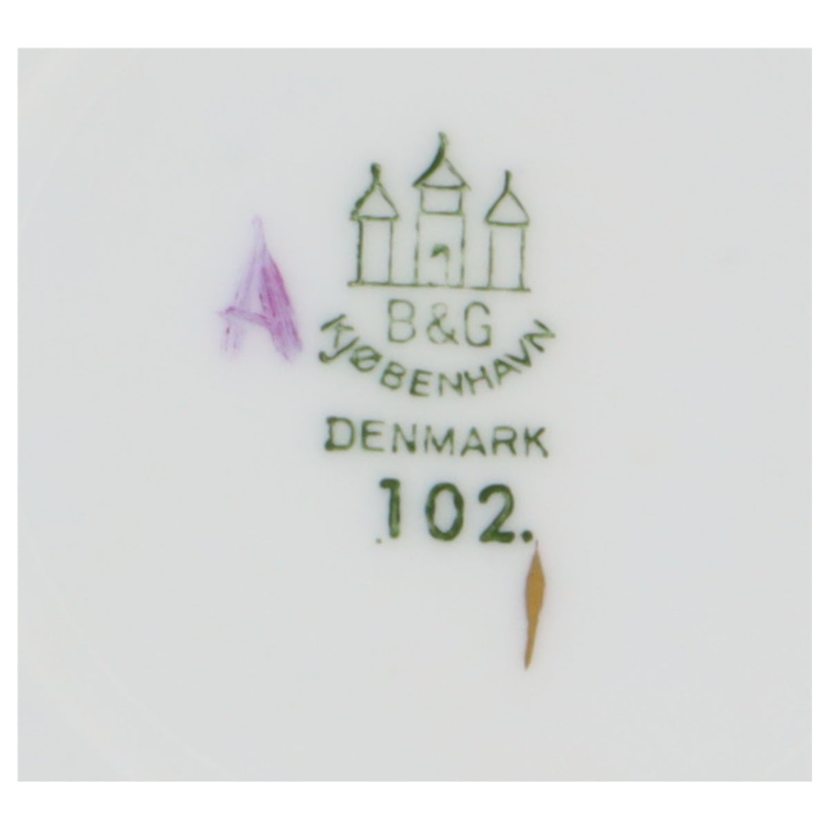 Untertasse für Kaffee Dekor 1