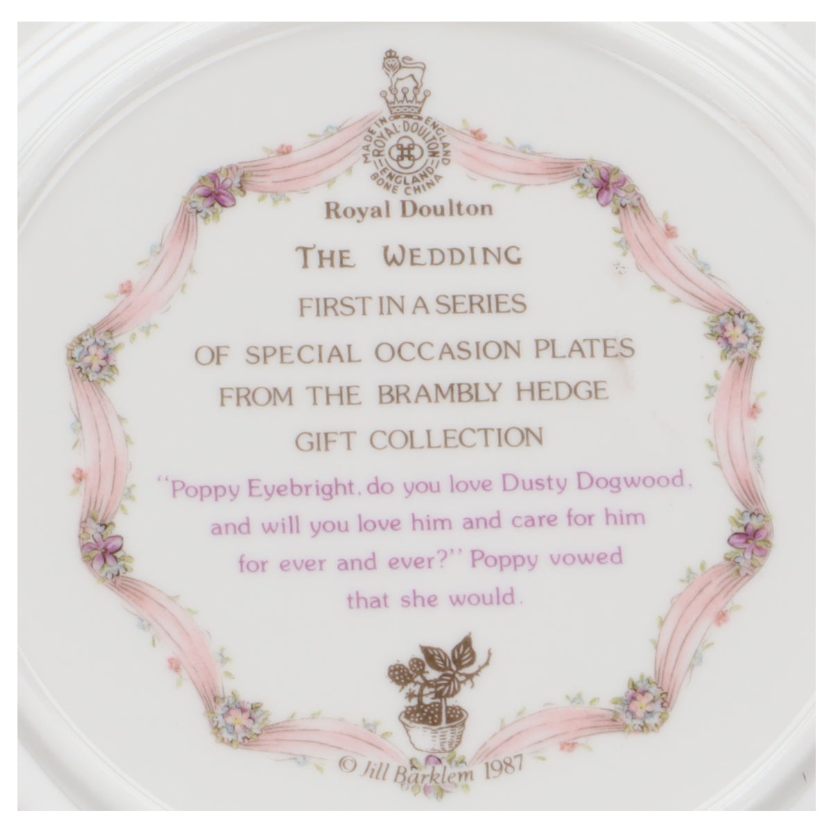 Kuchenteller The Wedding